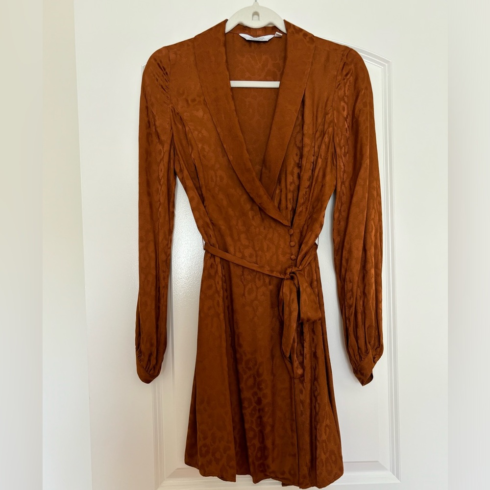 & Other Stories Mini Wrap Dress